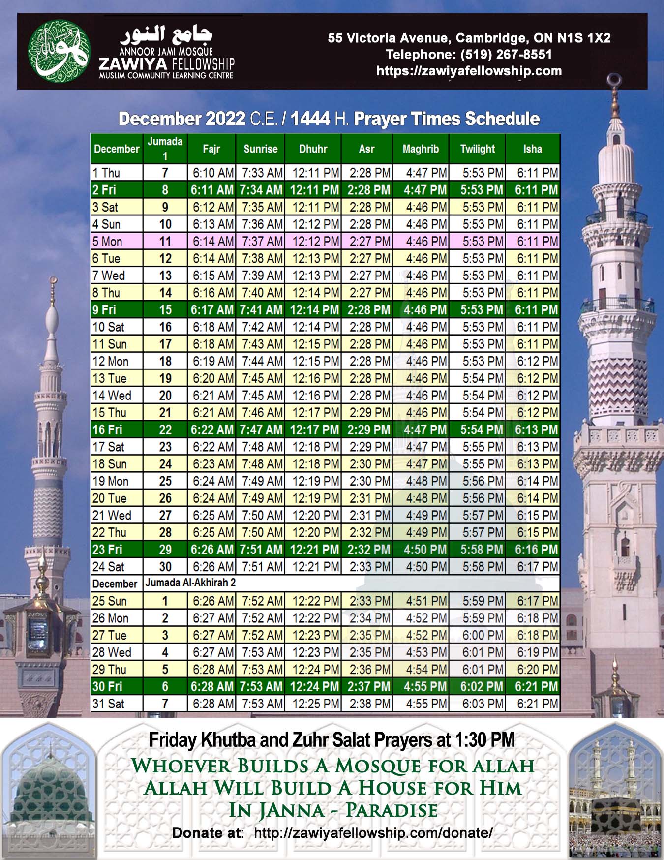 Nj Prayer Times - w9nrvyy